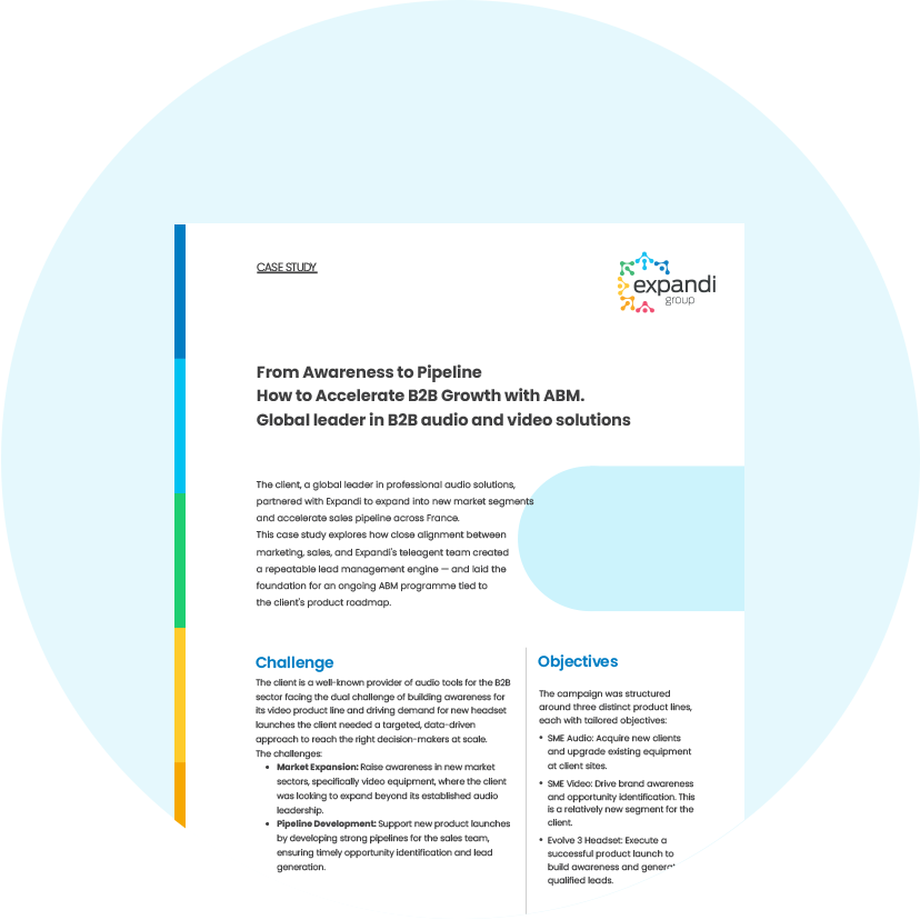 FROM AWARENESS TO PIPELINE